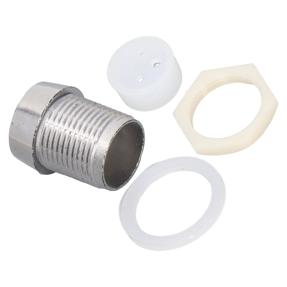 50 Set LED Holder Chrome Plated For Panel Mount Light Diode 10mm Popular