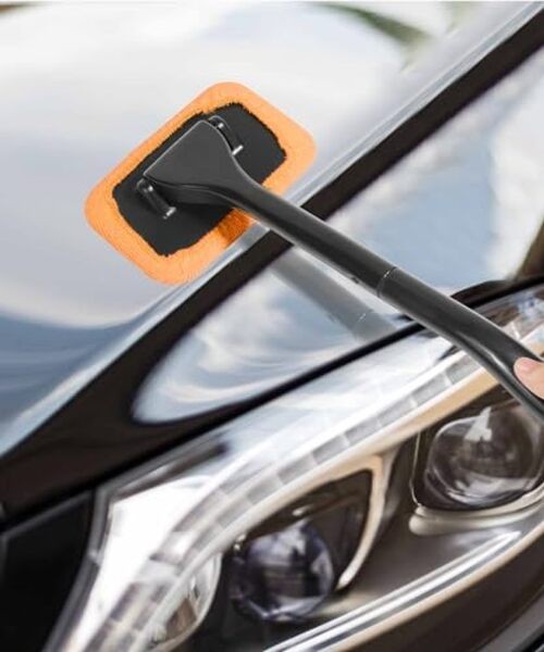 RACOONA Windshield Cleaning Tool,Car Cleaning Window Tool,Car Window Cleaner