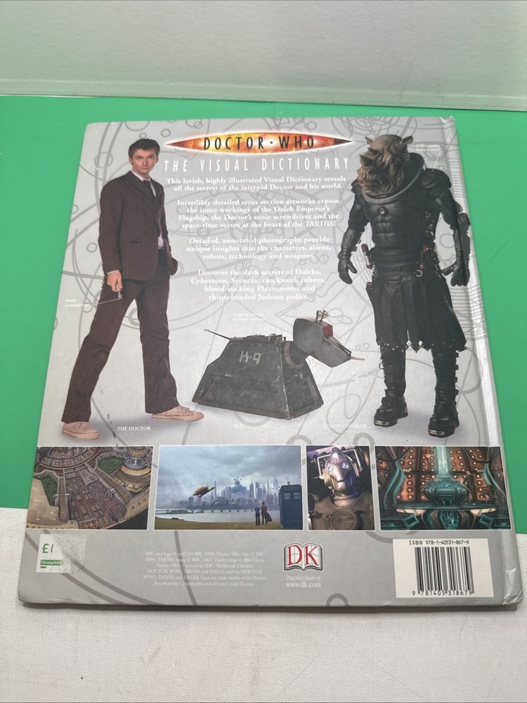Hard Cover Doctor Who Visual Dictionary