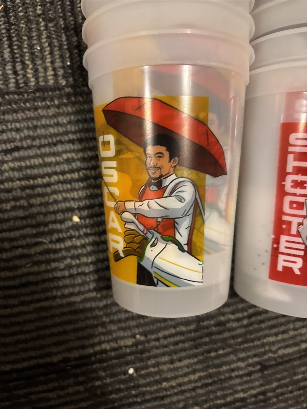 happy gilmore 2 All 4 Subway cups