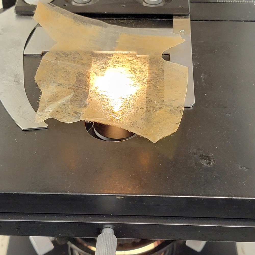 Nikon DIC Eclipse E800 Microscope Trinocular Head w/ Power Unit, Eyepieces, Lamp