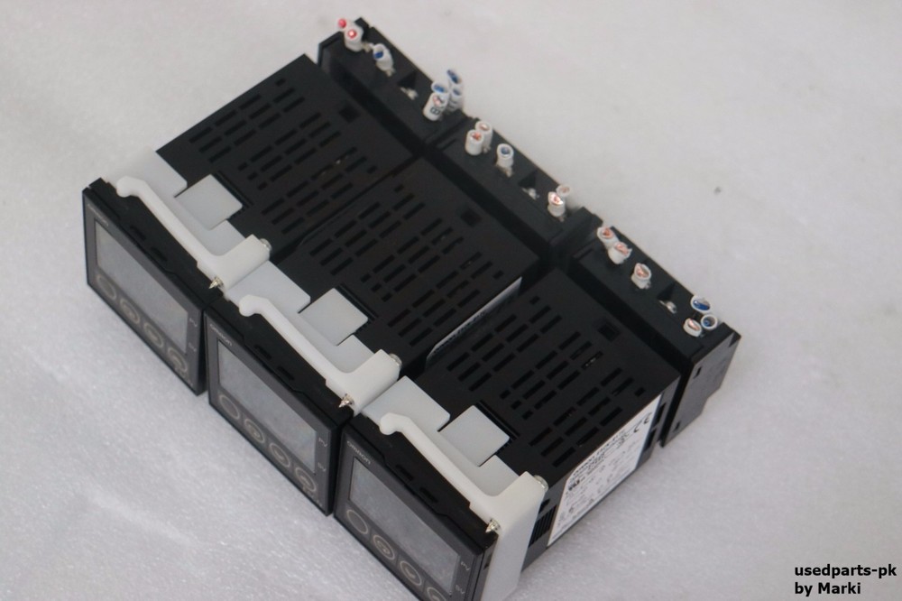 [3UNITS] OMRON E5CN-R1TU & P3GA-11 TEMPERATURE CONTROLLER