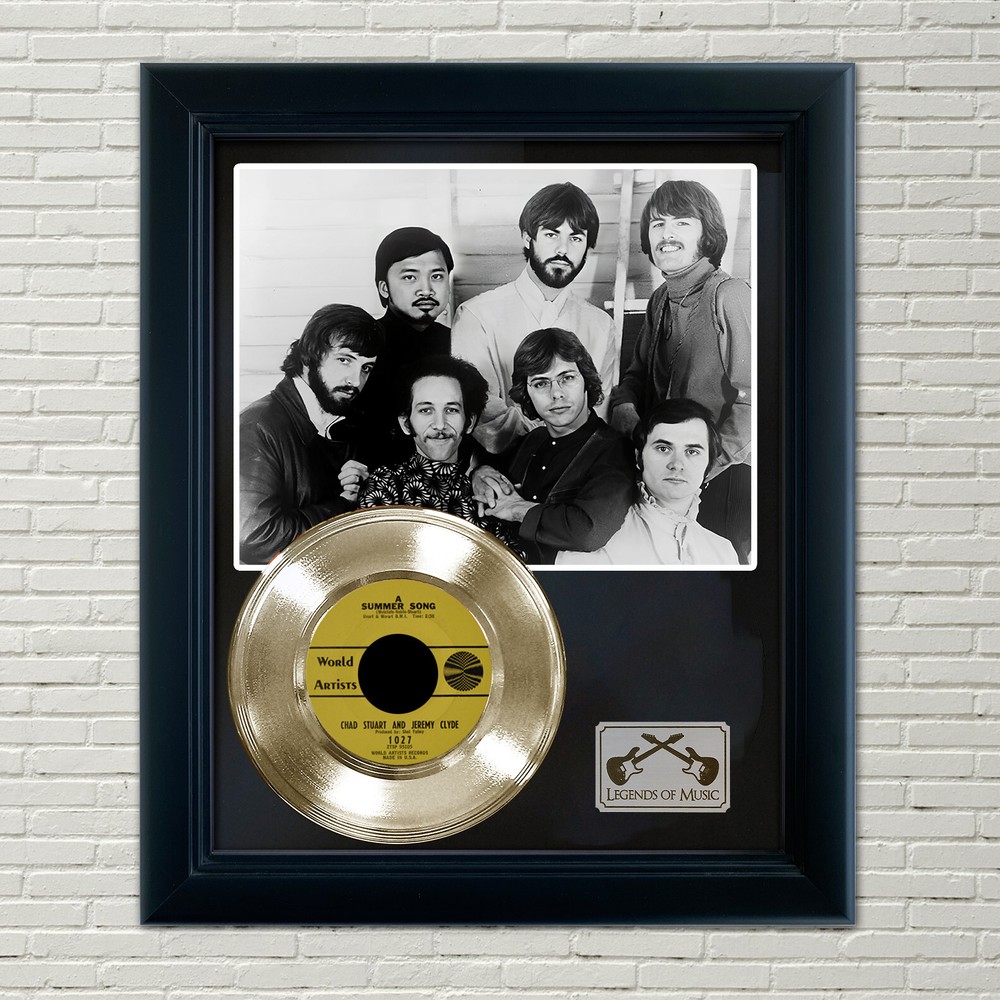 The Association "Cherish" Gold Framed Record Display