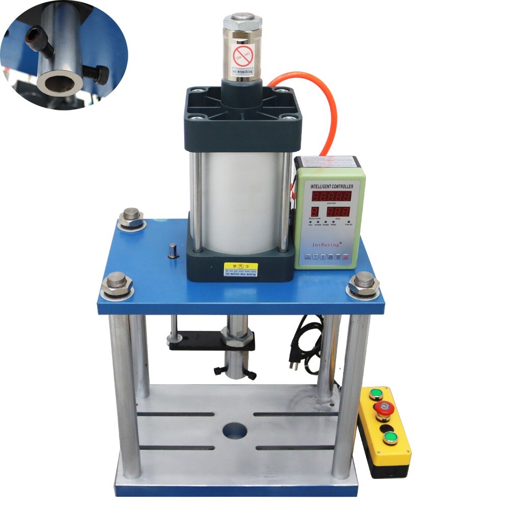 2866LBS Pneumatic Punch Press Machine w/Controller Footswitch 2"-4" Stroke 110V