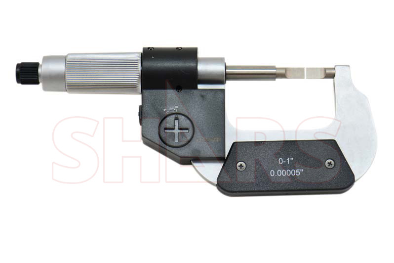 Shars 0-1" Electronic Blade Micrometer NEW P]