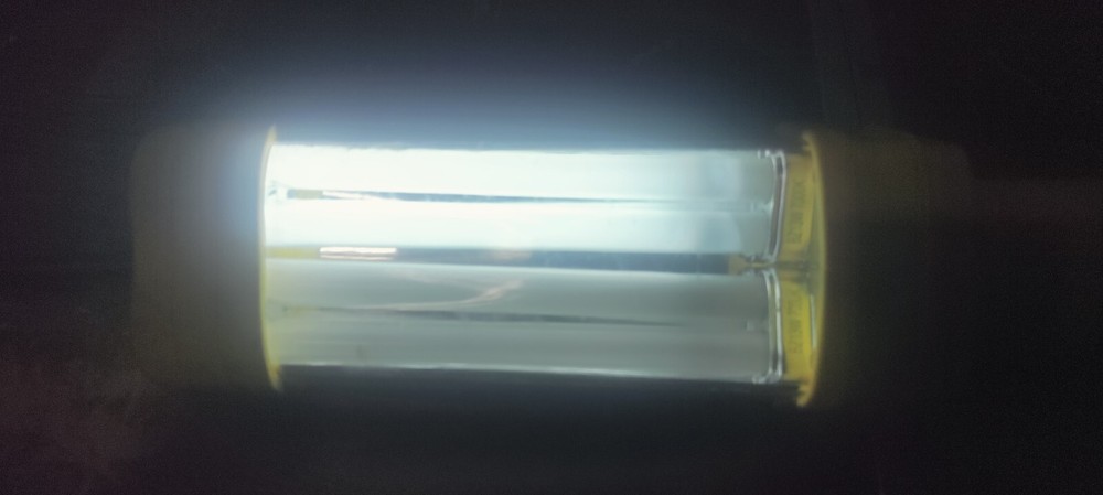 13-watt Fluorescent Work Light with Single Outlet Double Hook