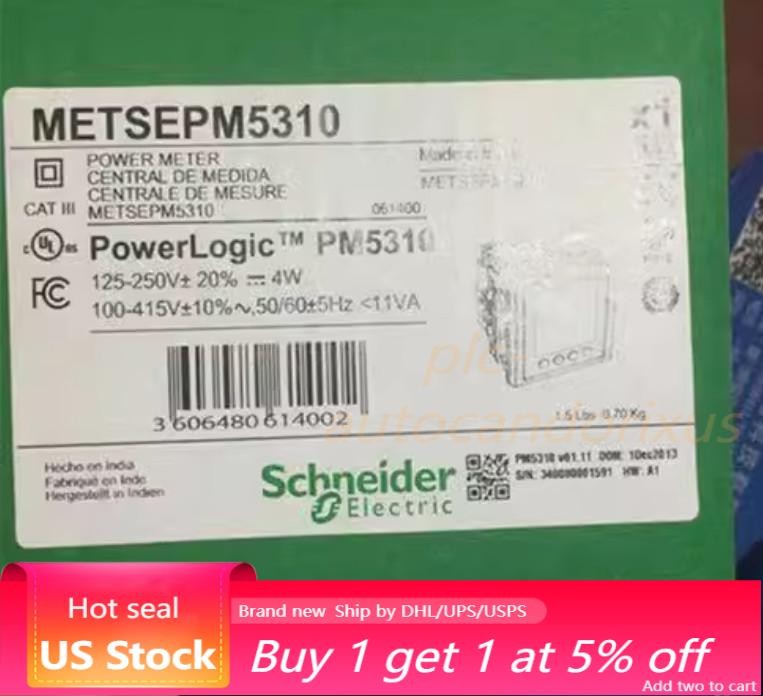 New in box METSEPM5310 Digital Meter