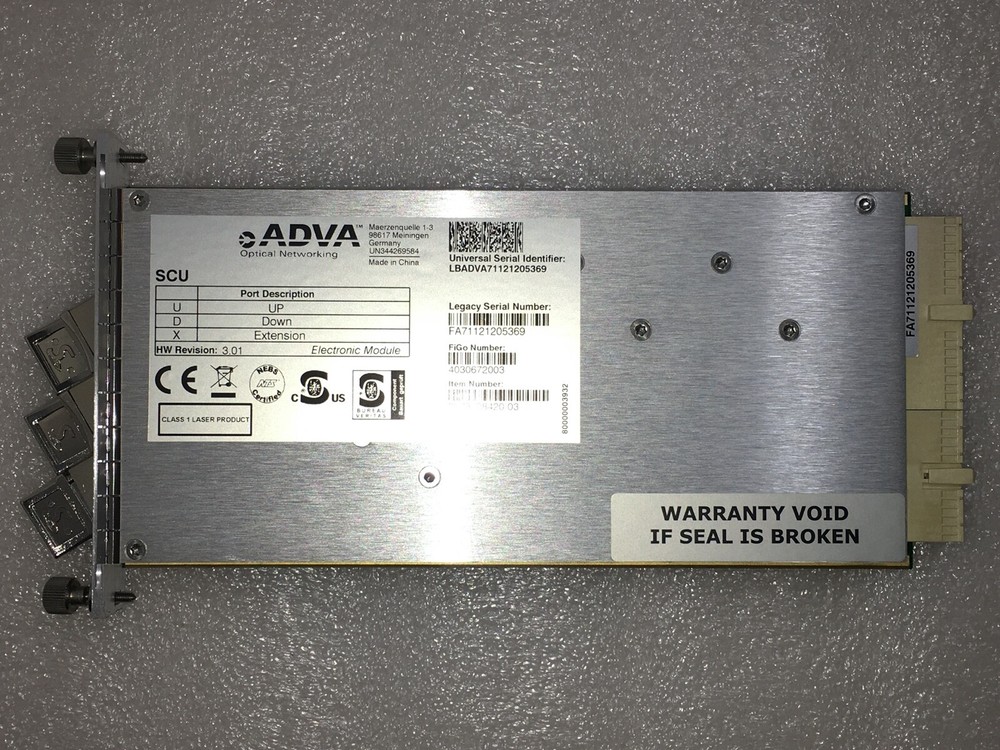 ADVA 0063708420-03 SCU
