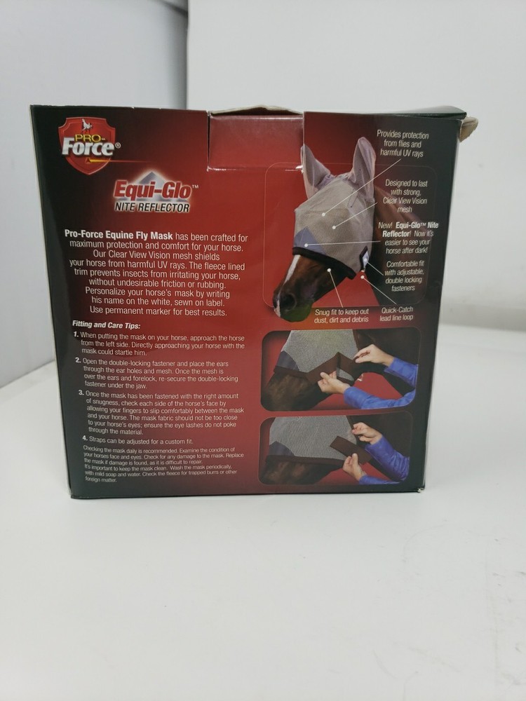 Pro-force 1000192 Equine Fly Mask