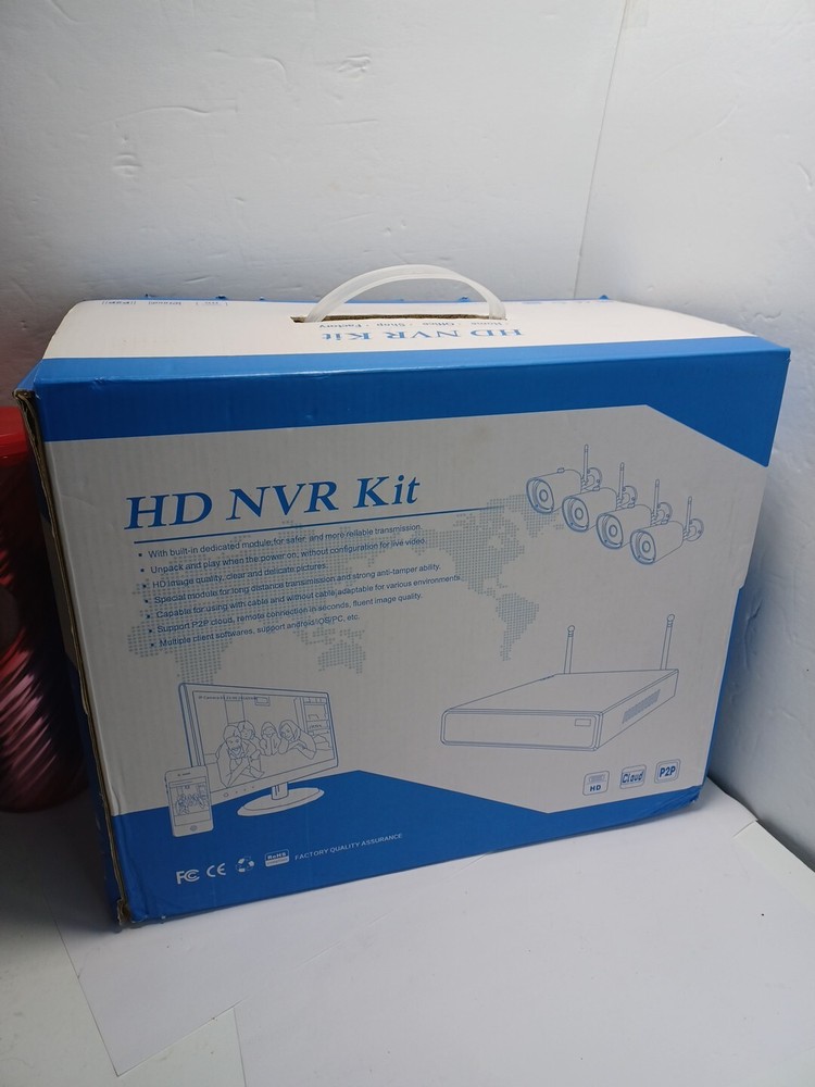 HD NVR Kit - P2P Cloud - Supports Android/ios/Pc -