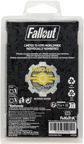 Fallout - Limited Edition Coin - Vault 111 Door [New Toy] Collectible