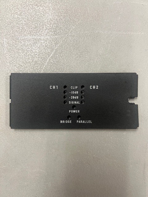 QSC 2 Channel Security Faceplate DCA CX Series