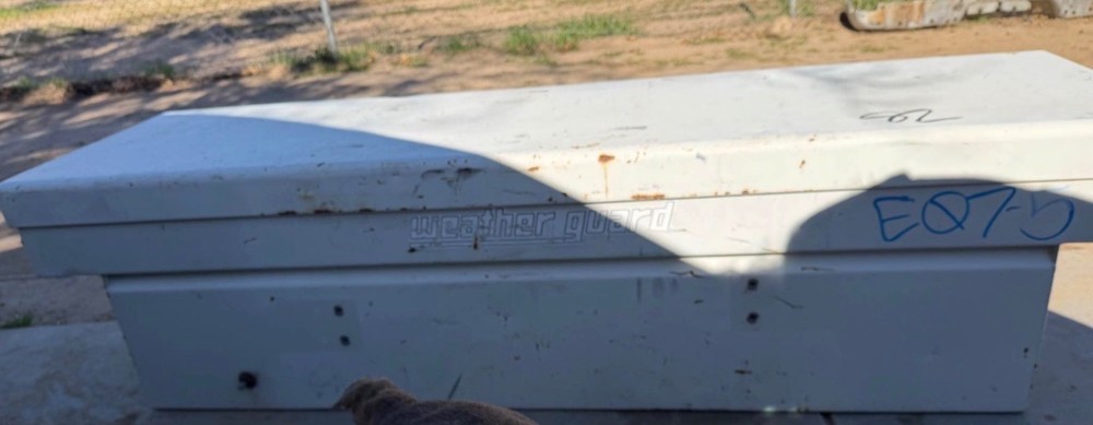 weather guard tool box white