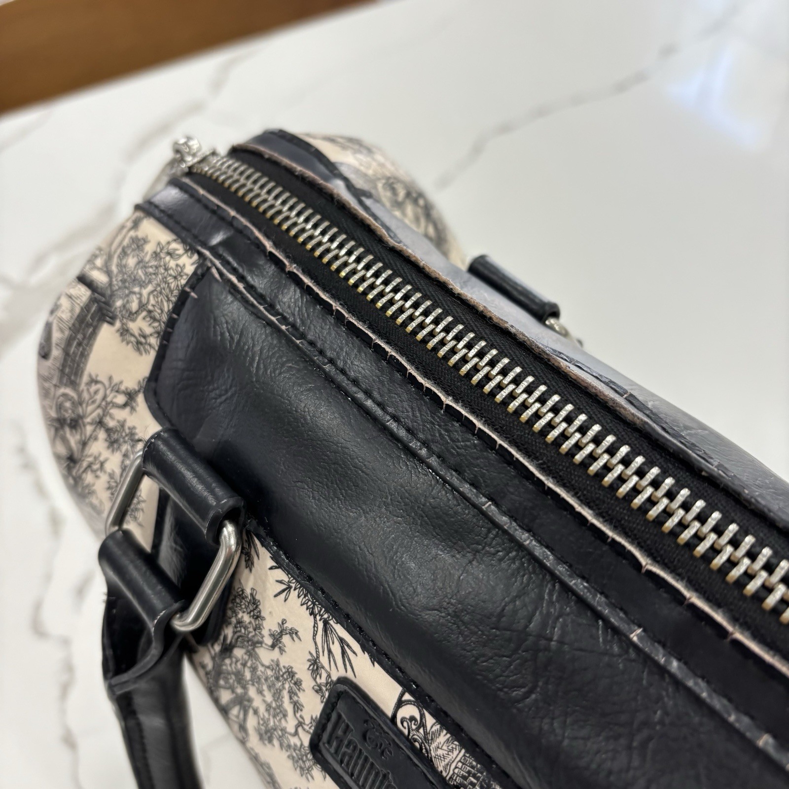 Haunted Mansion Faux Leather Hand Bag Purse Disney Parks Madame Leota Ghost