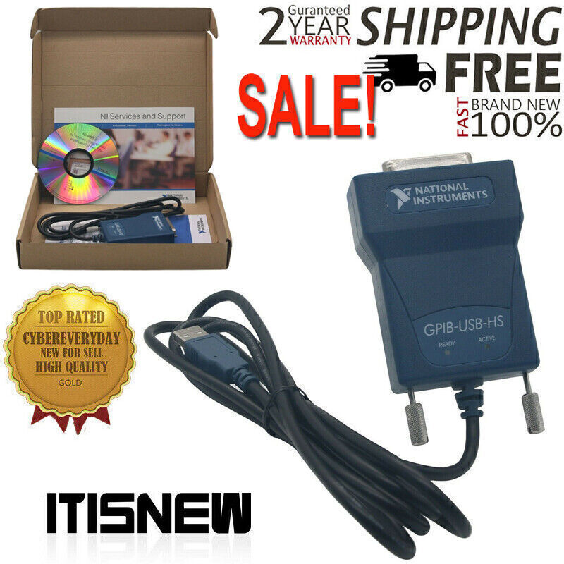 Original GPIB-USB-HS GPIB Data Acquisition Card IEEE 488 For Instruments NI US