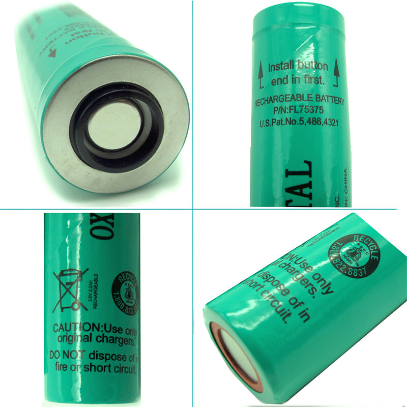 2x Streamlight 75375 Rechargeable NiMH Battery Stick for Stinger Poly Flashlight