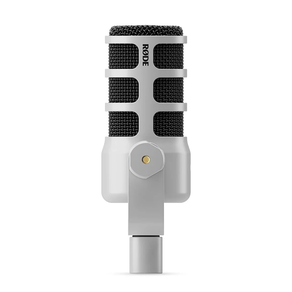 RODE PodMic USB Versatile Dynamic Broadcast Microphone, White