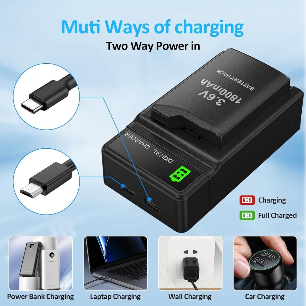 "Cost-Effective 2Pcs Battery Set for PSP Console"