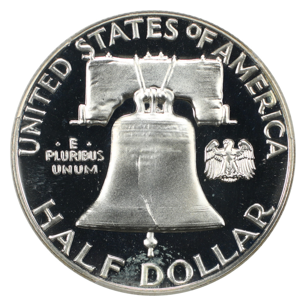 1963 50C PCGS PR67DCAM - Franklin Half Dollar