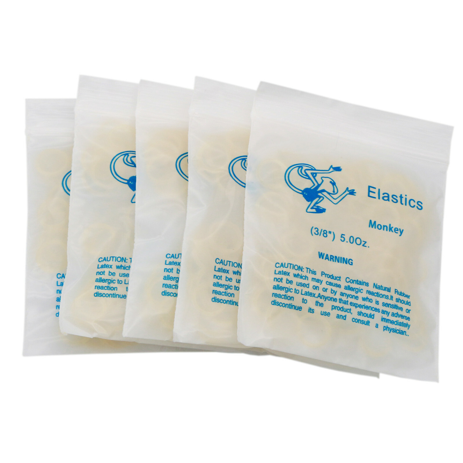 US Dental Orthodontic Elastics Rubber Bands Ortho Latex Braces 3.5 5.0 6.5 OZ