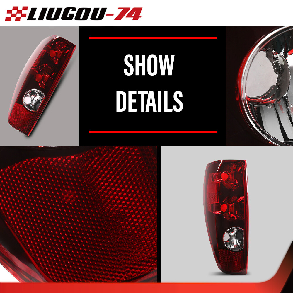 Tail Light Assembly Set Fit For 2004-2012 Chevy Colorado GMC Canyon Left & Right