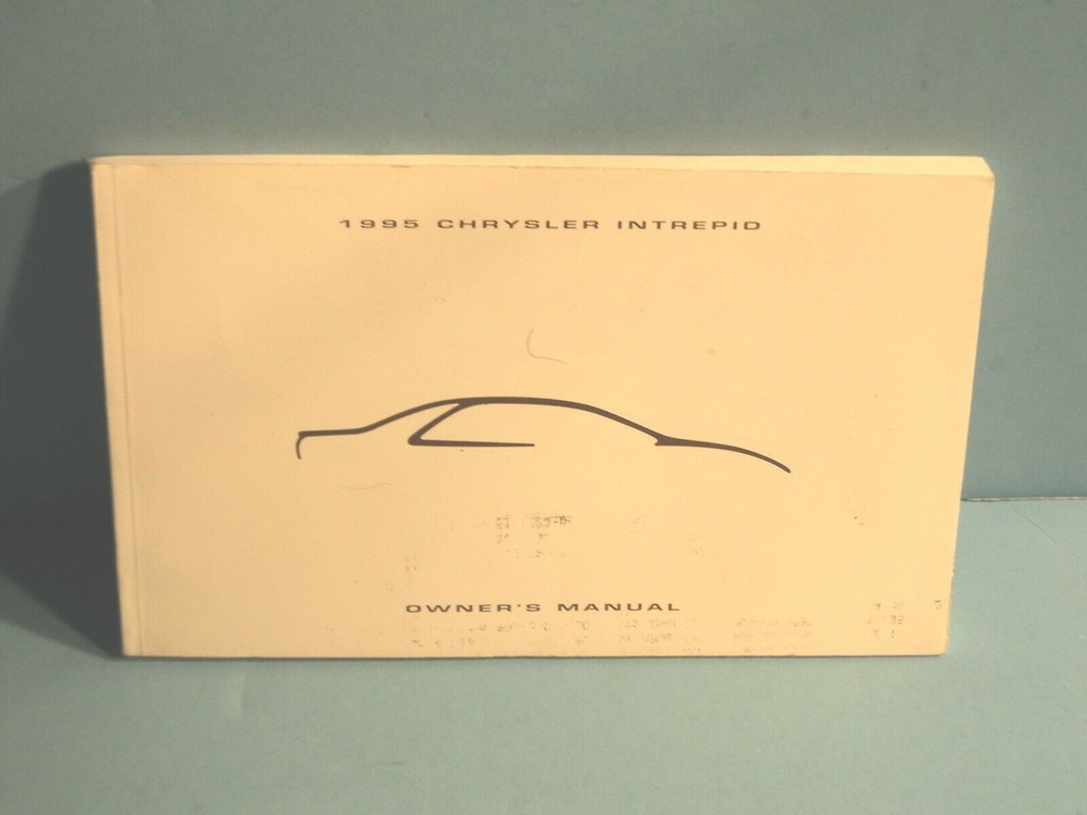 95 1995 Chrysler Intrepid owners manual