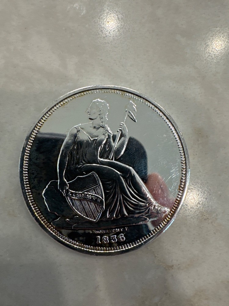 1856 One Dollar COPY No Silver