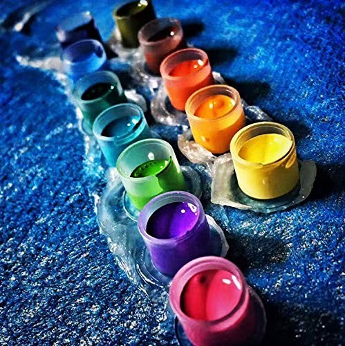 300PCS Flat Bottom Assorted Tattoo Ink Caps Mixed Ink Cups Small Medium Large