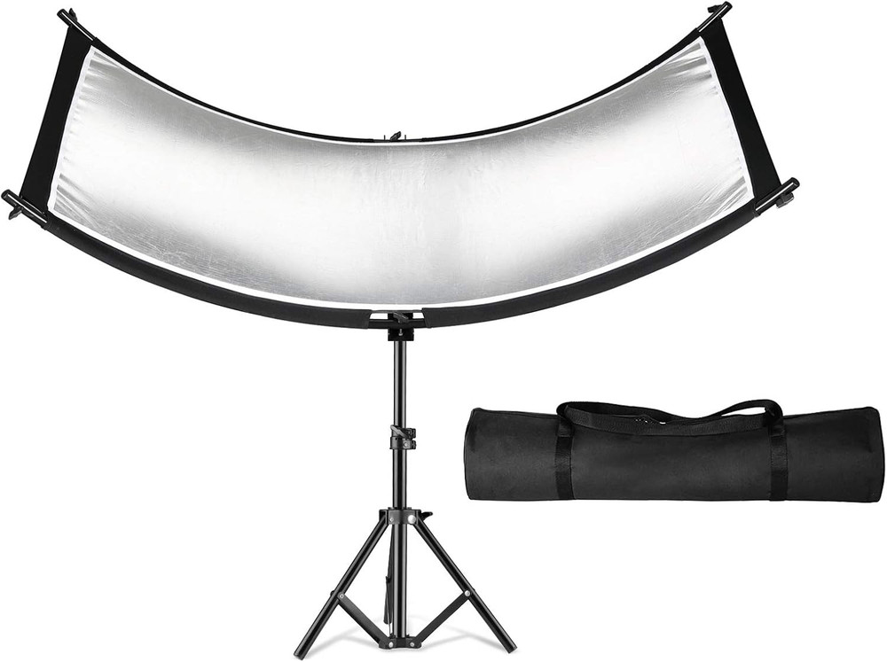 Clamshell Light Reflector Diffuser 71"X24" Arclight Curved Lighting Reflector US