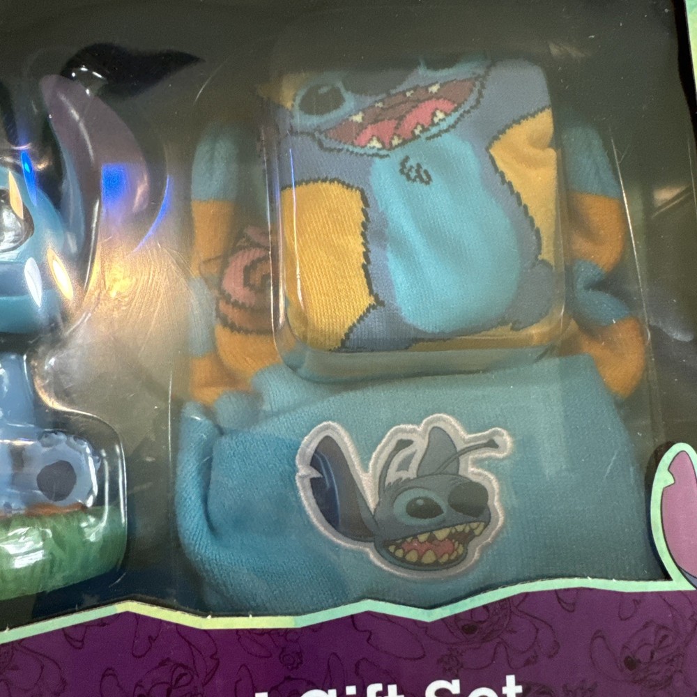 Disney STITCH Bobble head Gift Set
