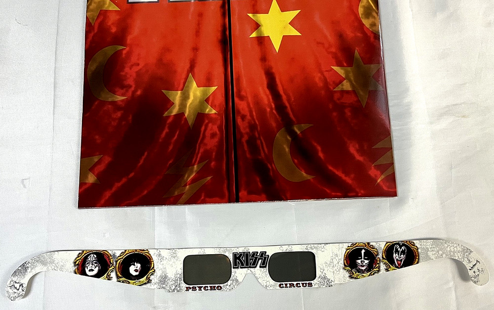 KISS Dodger Stadium October 1998 Psycho Circus Tourbook Program 3-D Glasses Ace