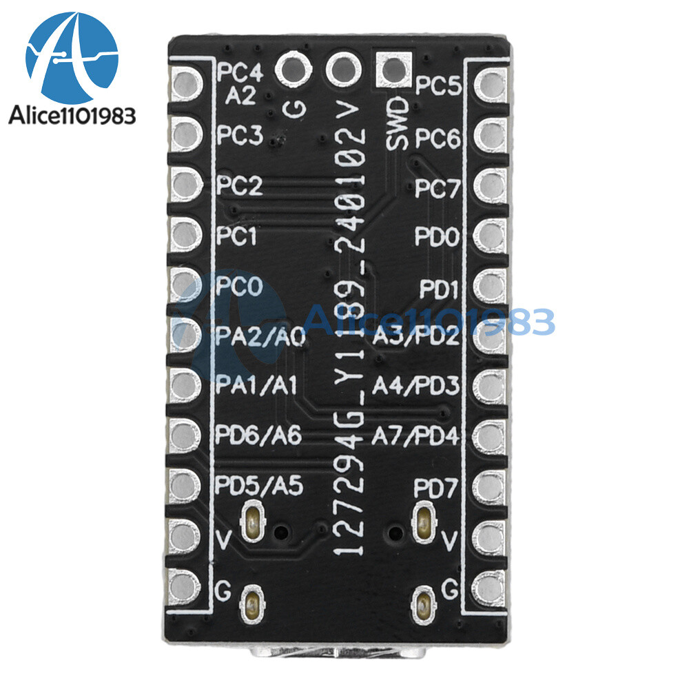1-10PCS CH32V003F4P6 Core Development Board RISC-V Processor IIC SPI Type-C
