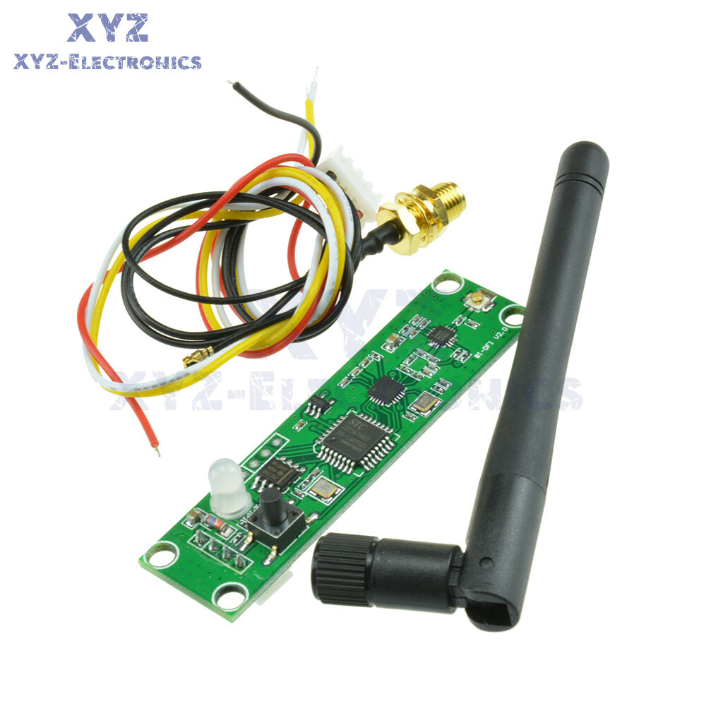 Wireless DMX512 PCB Board LED Controller Module Transmitter Receiver W/ Antenna