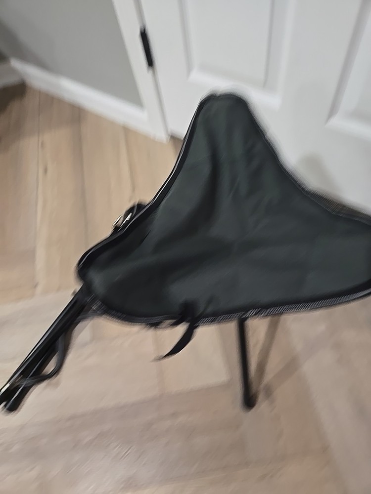 Portable Camp Stools Green (2 In Total)