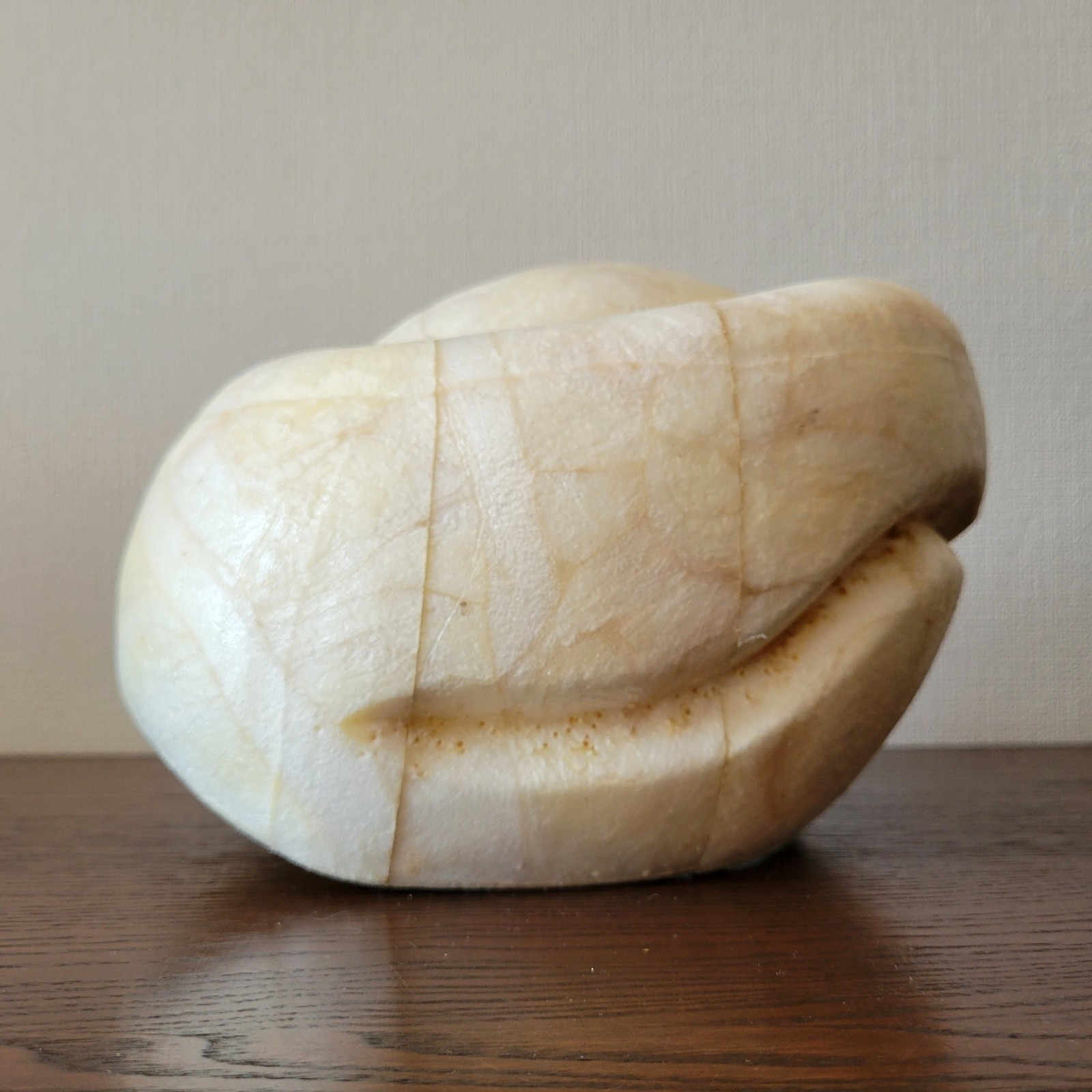 Crown beret Millinery Hat Block Plastic vintage form Antique mold Wooden Puzzle