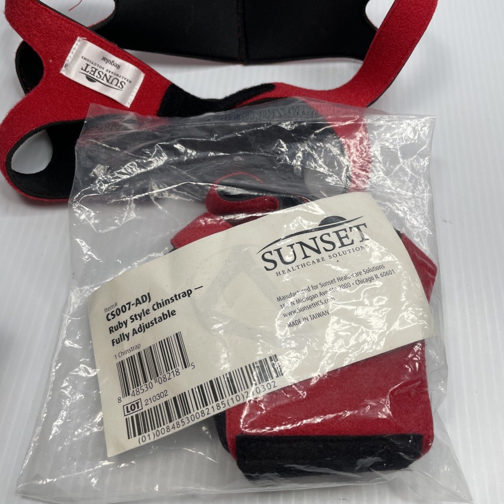 SUNSET Healthcare Solutions Ruby Style Chinstrap - Fully Adjustable - CS007-ADJ