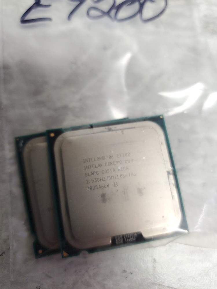 Intel E7200  2.5ghz Dual-Core Processor free ship