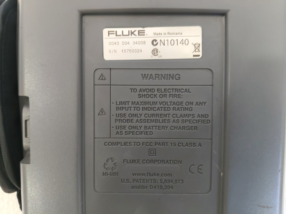 Fluke 434 power quality analyzer