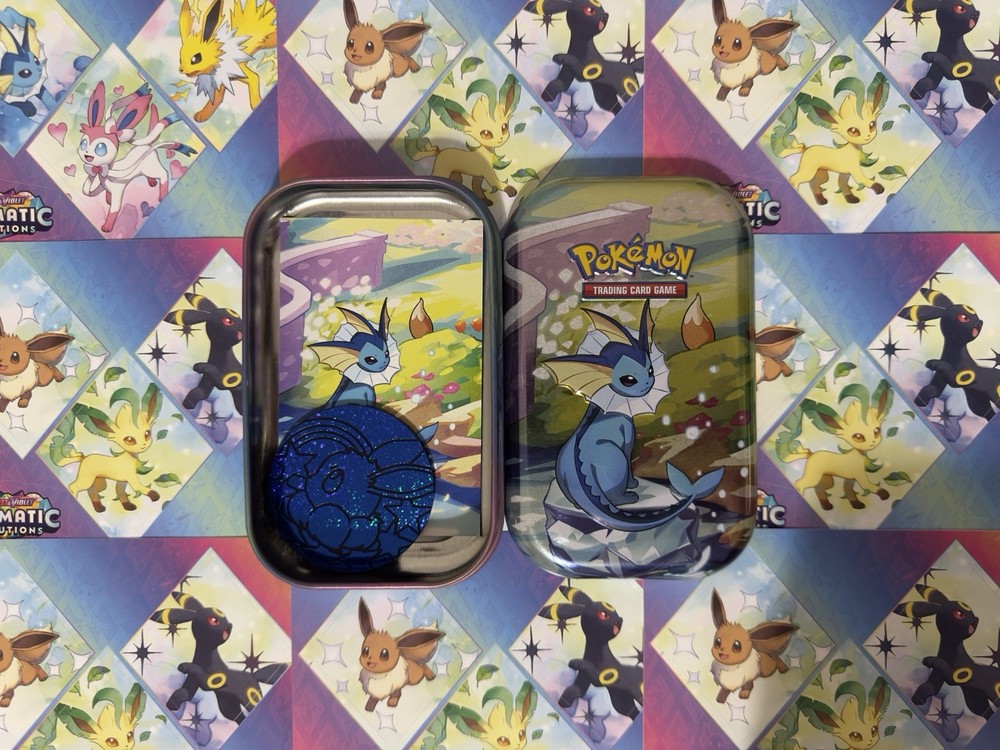 *PICK YOUR TIN* Prismatic Evolutions Mini Tins EMPTY (Includes Coin and Art)