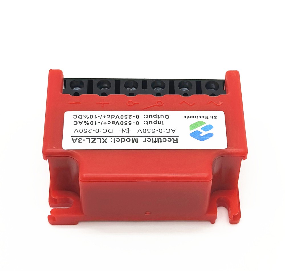 Rectifier model XLZL-3A half-wave brake rectifier module AC0-550V DC0-250V