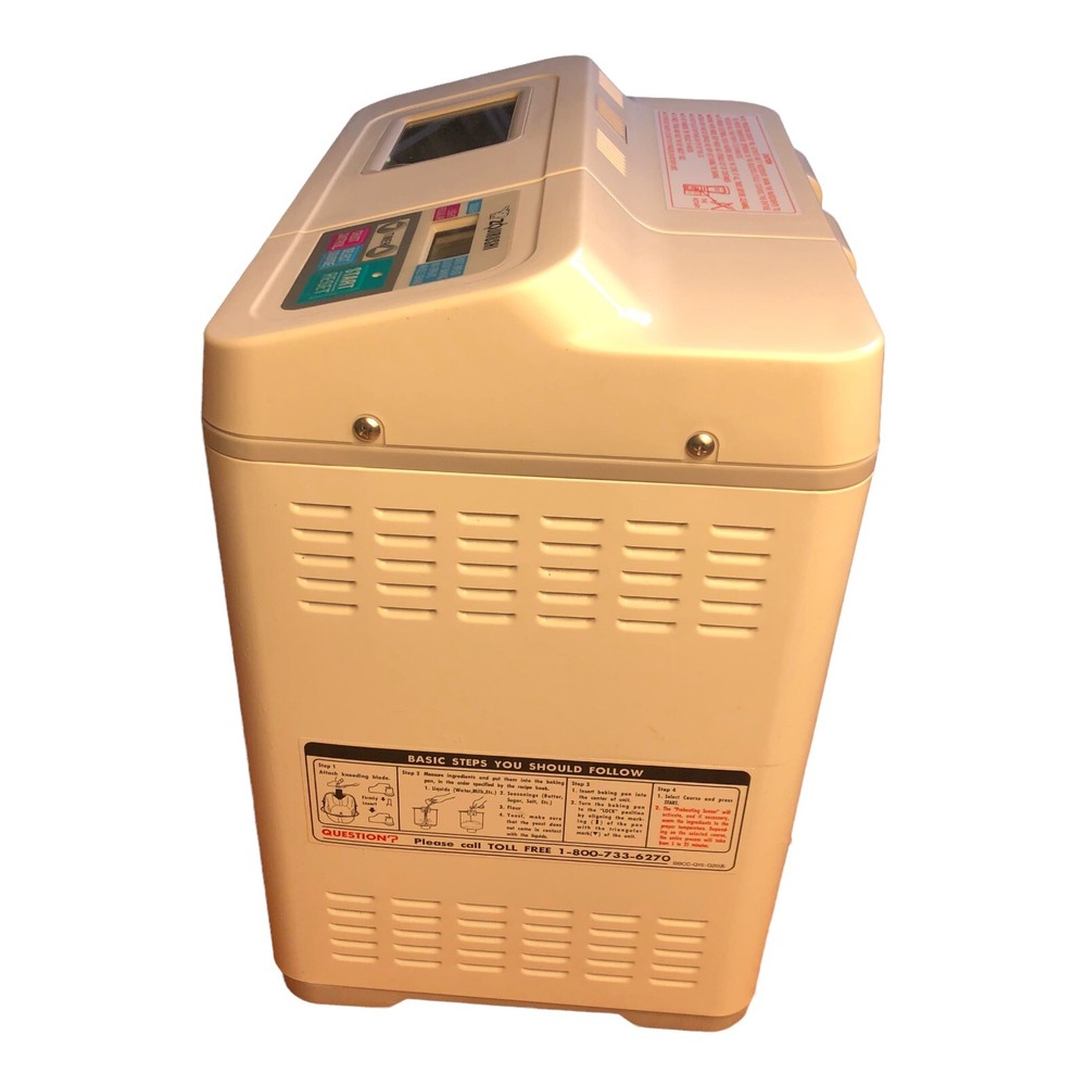 Zojirushi BBCC-Q20 Breadmaker Bread Making Machine Home Bakery - Tested