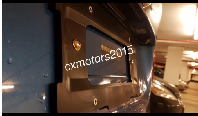 REAR LICENSE PLATE BRACKET FOR BMW E46 E60 E61 E71 E90 E92 +6 SCREWS 2 FASTENERS