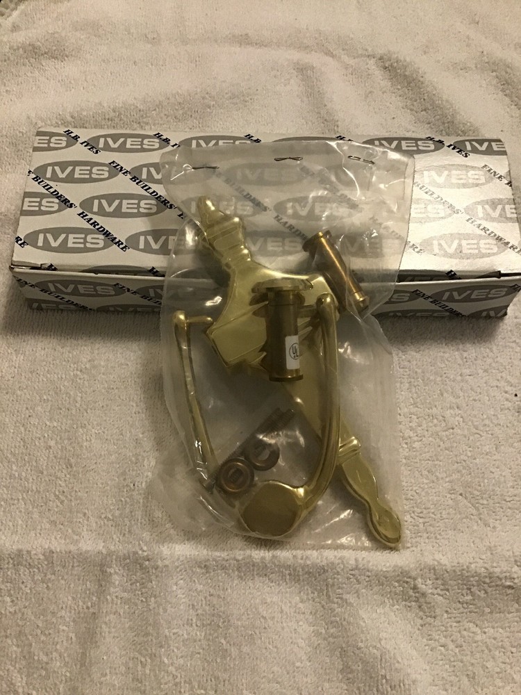 IVES Solid Brass Door Knocker, New in Box.