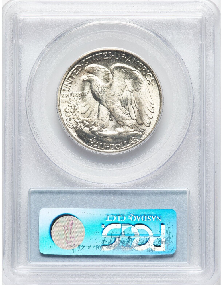 1946-D WALKING LIBERTY HALF DOLLAR PCGS MS66