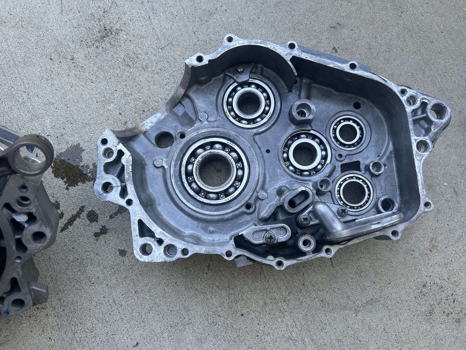 01-05 Yamaha Raptor 660 Engine Crank Case Crankcase #4375