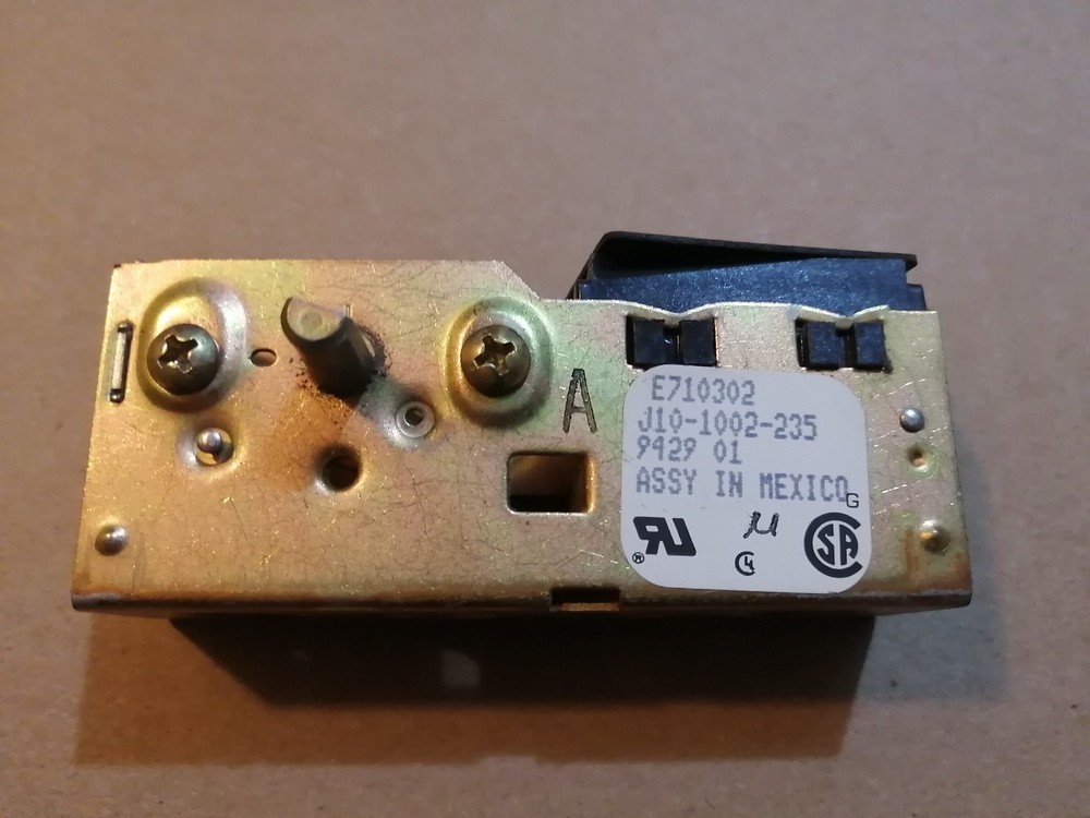 Ranoo WCI Dehumidifier Rotary Thermostat Switch E710302