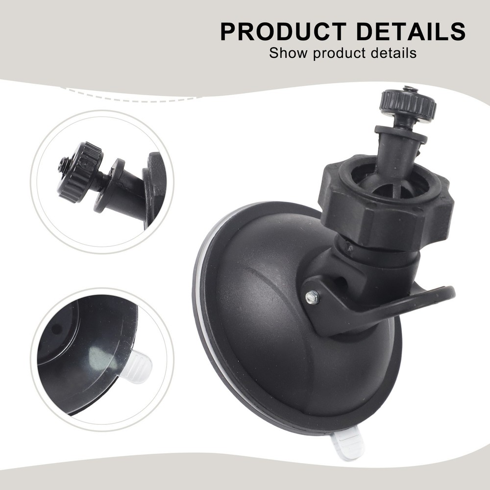 New Practical Driving Recorder Bracket° Rotation Accessories Black