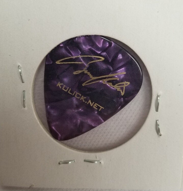 KISS / GRAND FUNK - ORIGINAL BRUCE KULICK BK3 CONCERT TOUR GUITAR PICK