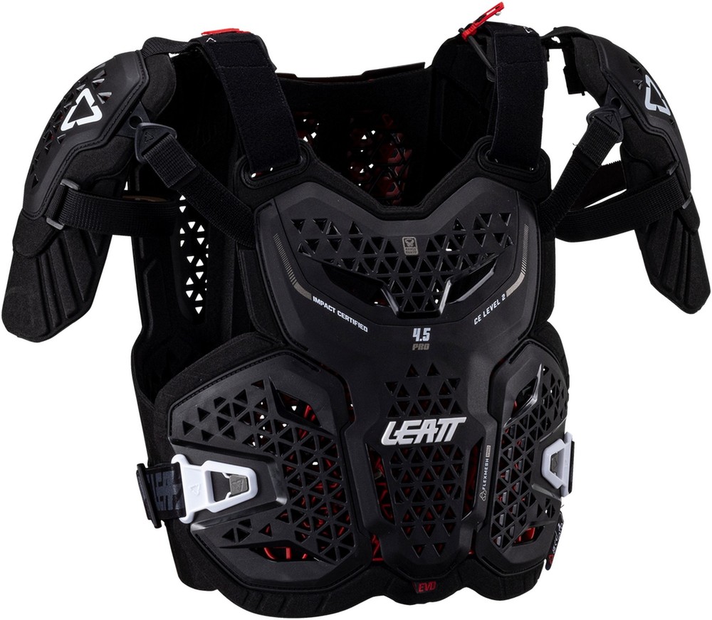 Leatt 4.5 Pro EVO Chest Protector Black