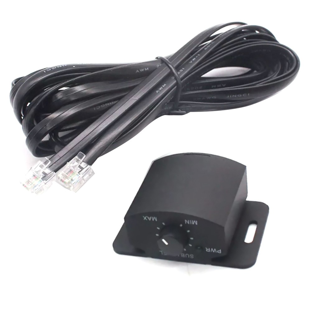 Car Amplifier Volume Remote Controller Speaker Subwoofer Volume Switch Converter